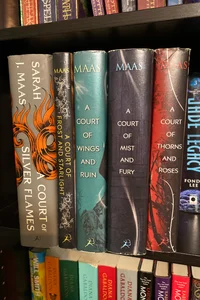 A Court of Thorns and Roses First Edition Set