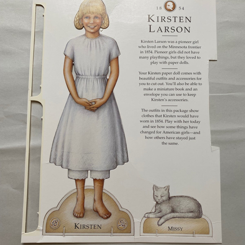 Kirsten's Paper Dolls