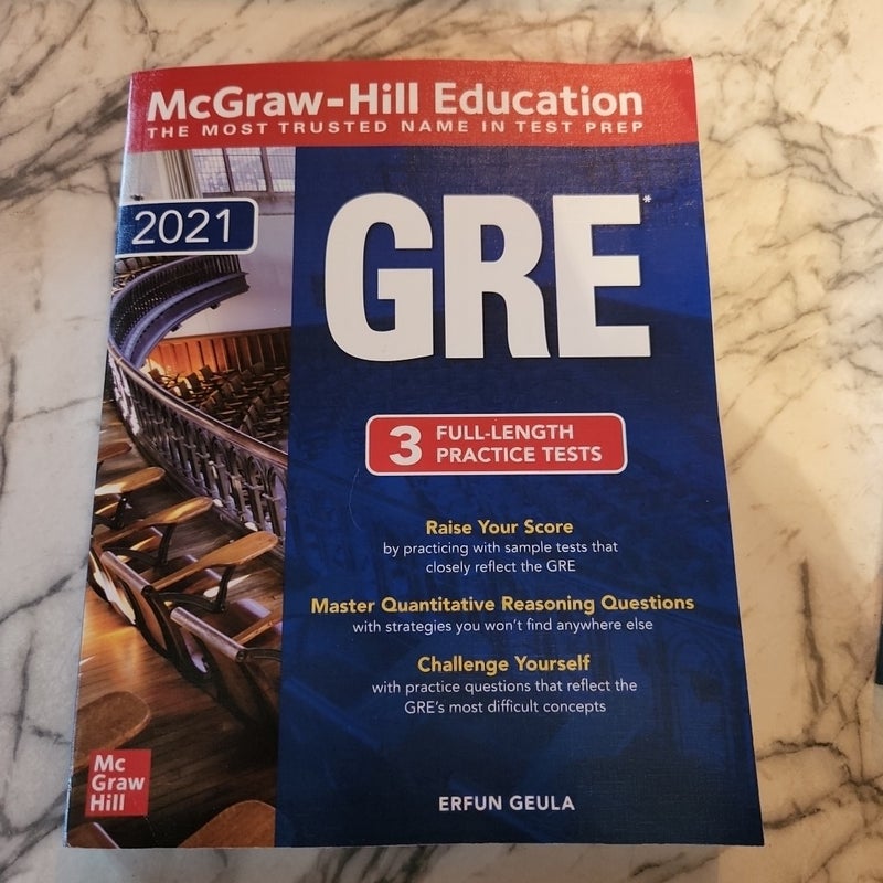 McGraw-Hill Education GRE 2021