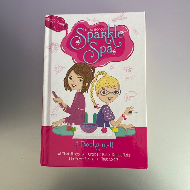 Sparkle Spa 4-Books-In-1!