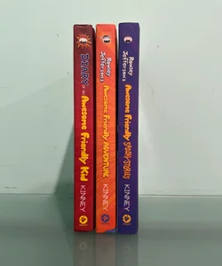 Rowley Jefferson Diary of an Awesome Friendly Kid Books 1-3