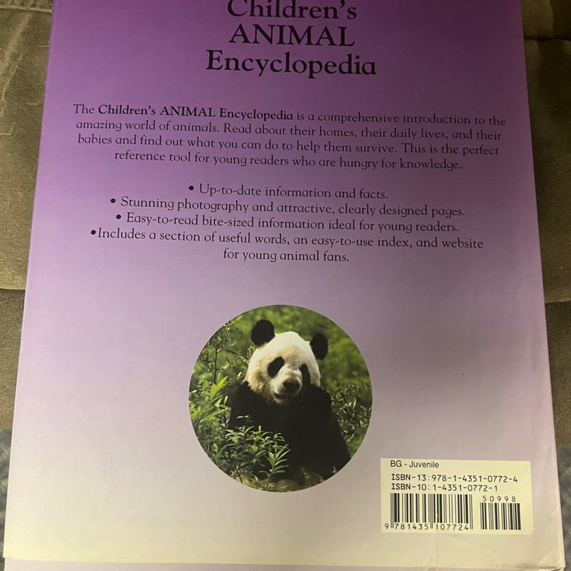 Children’s animal encyclopedia