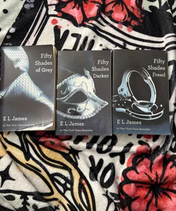 Fifty Shades of Grey, Darker and Freed (first editions)