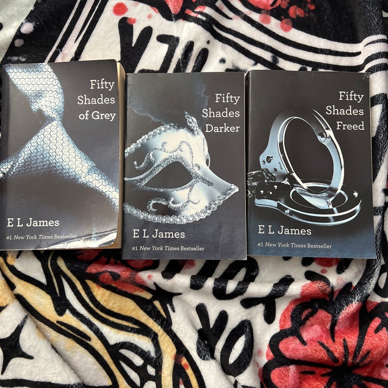 Fifty Shades of Grey, Darker and Freed (first editions)