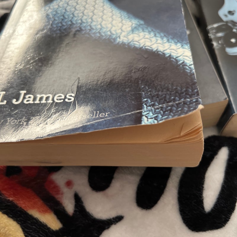 Fifty Shades of Grey, Darker and Freed (first editions)