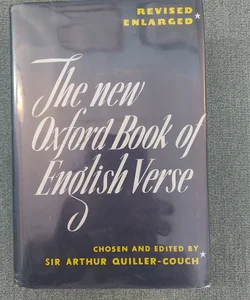 The new Oxford Book of English Verse