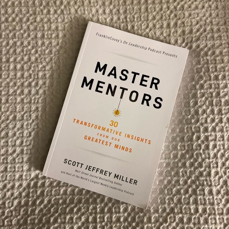 Master Mentors (SIGNED BY AUTHOR!)