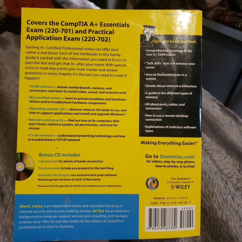 CompTIA A+ Certification All-in-One for Dummies