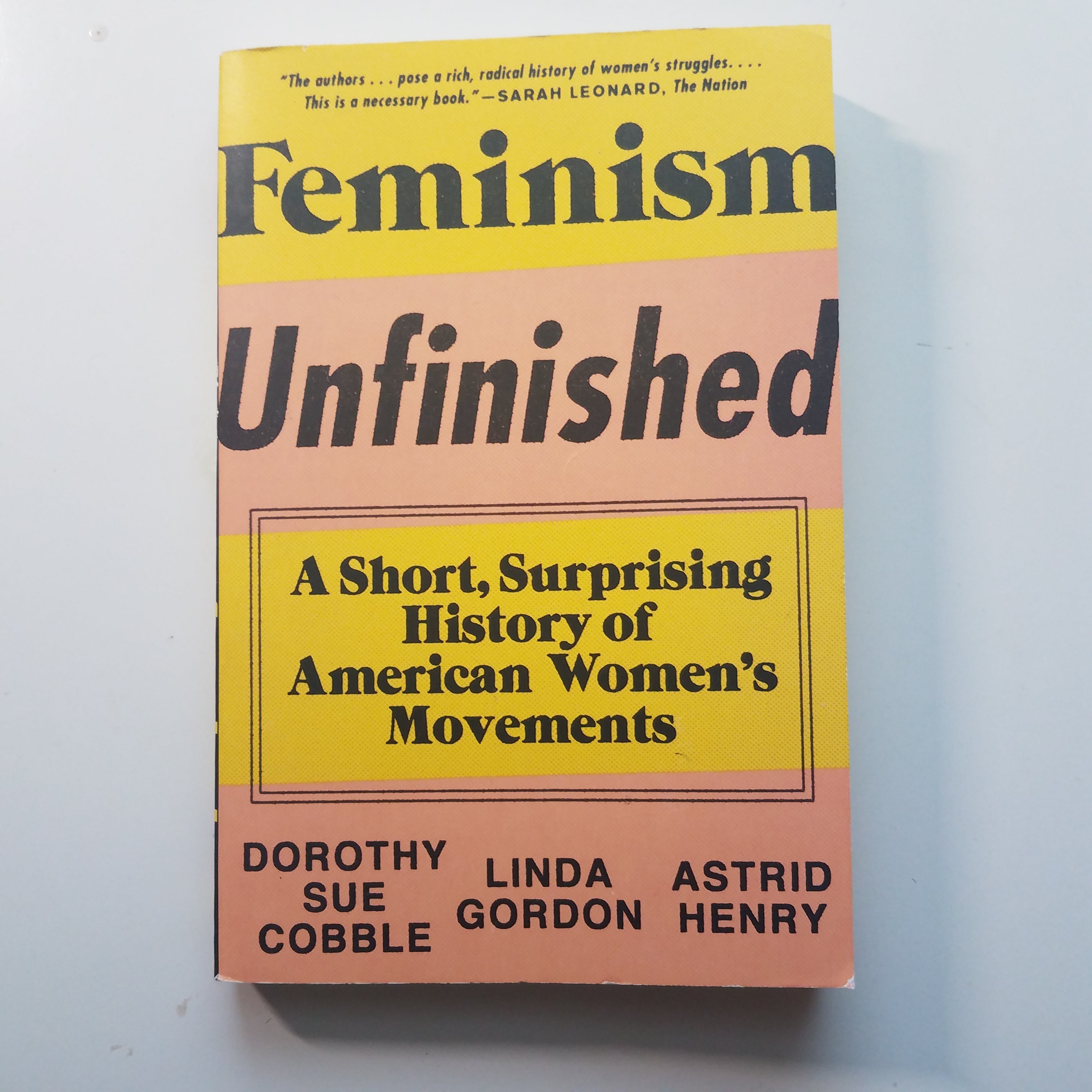 Feminism Unfinished