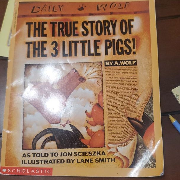 The true story of the 3 little pigs 