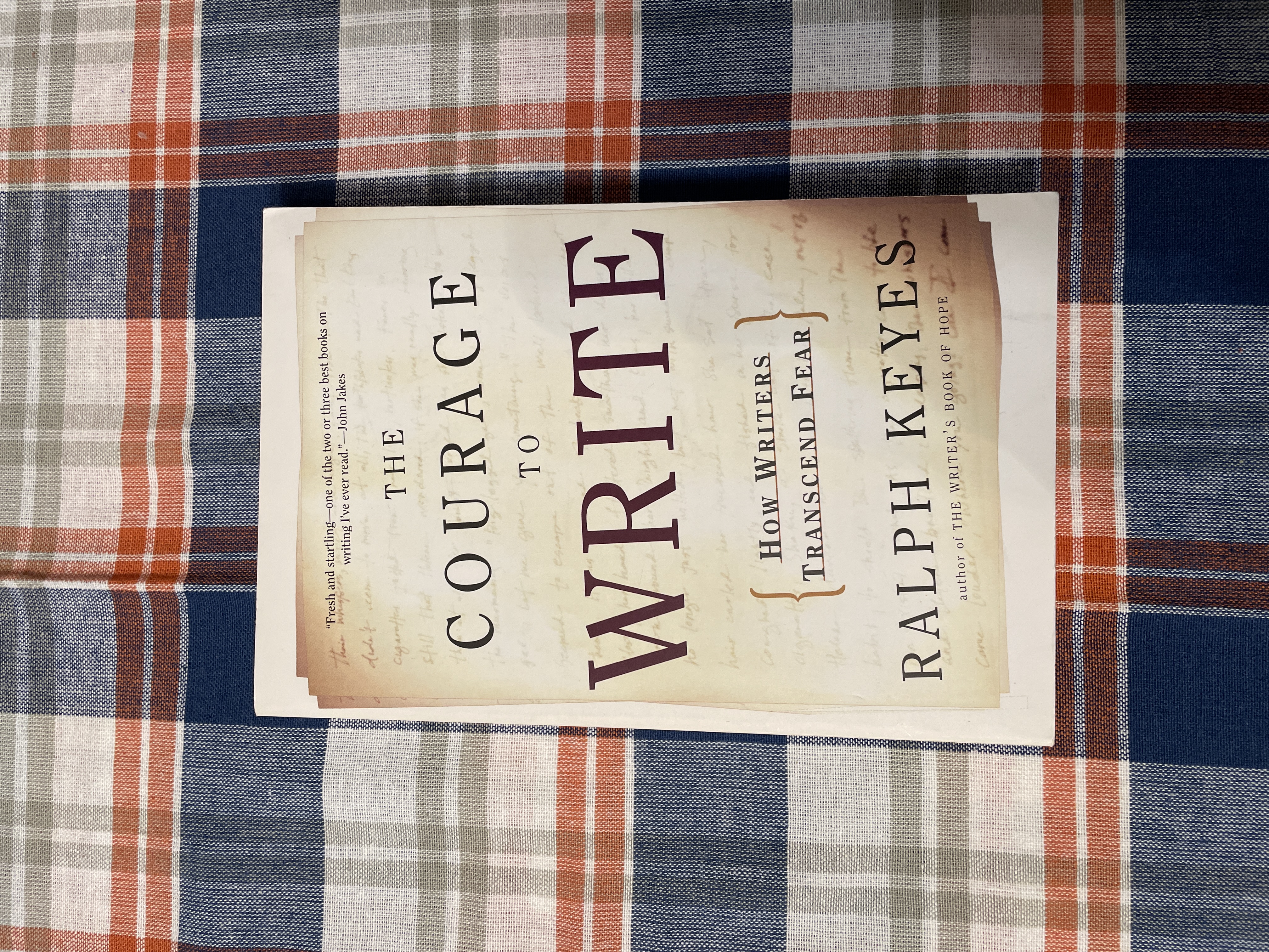 The Courage to Write