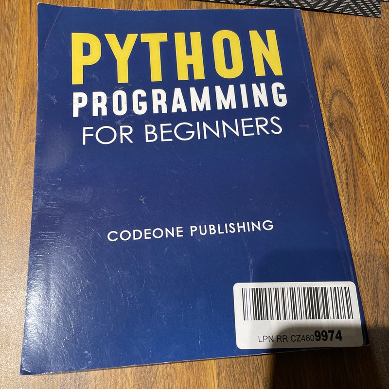 Python Programming for beginners 