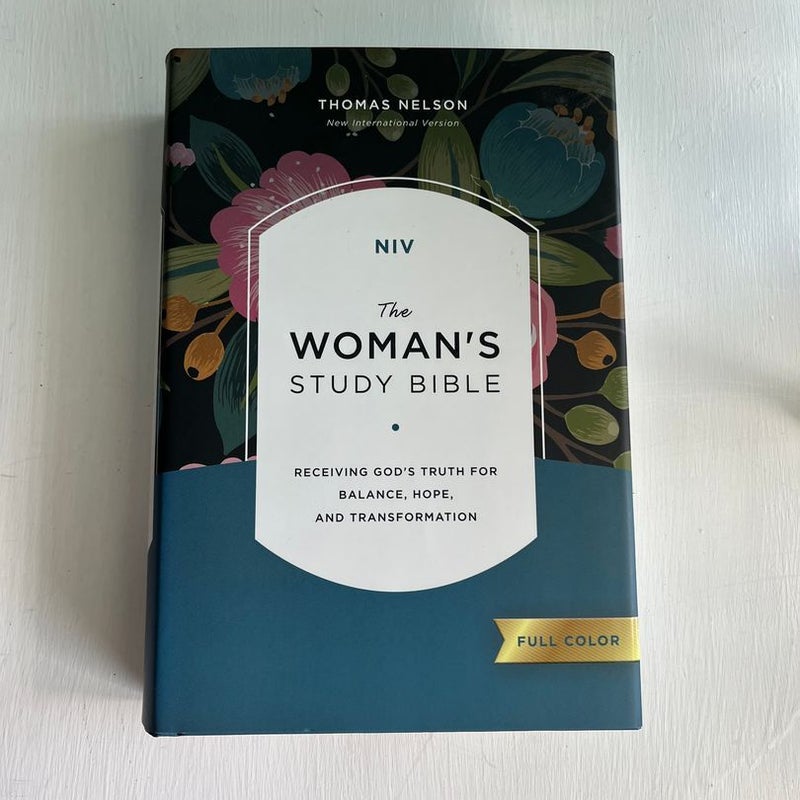 NIV, the Woman's Study Bible, Hardcover, Full-Color