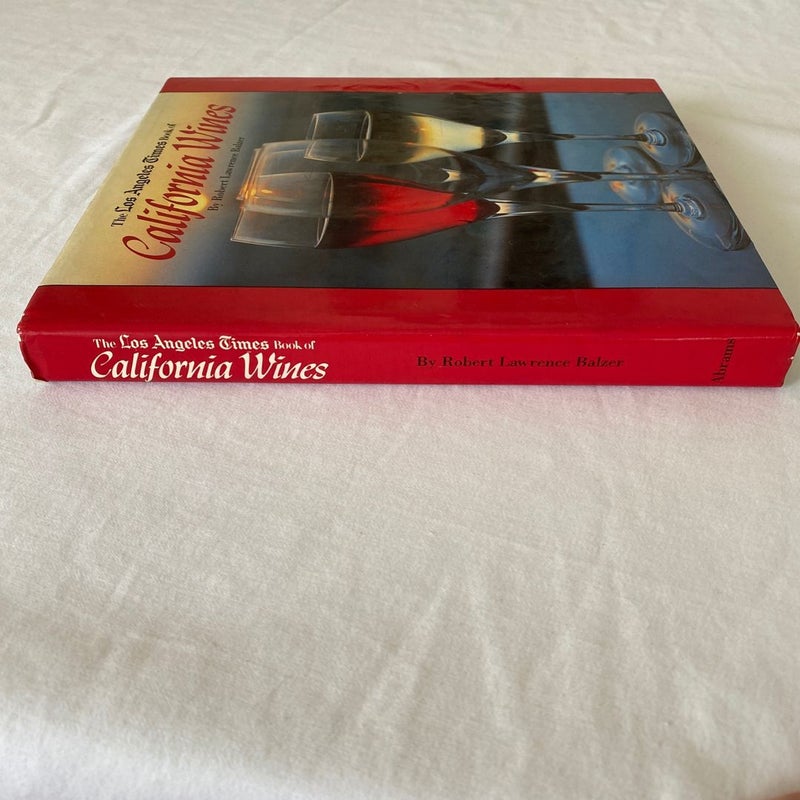 The Los Angeles Times Book of California Wines