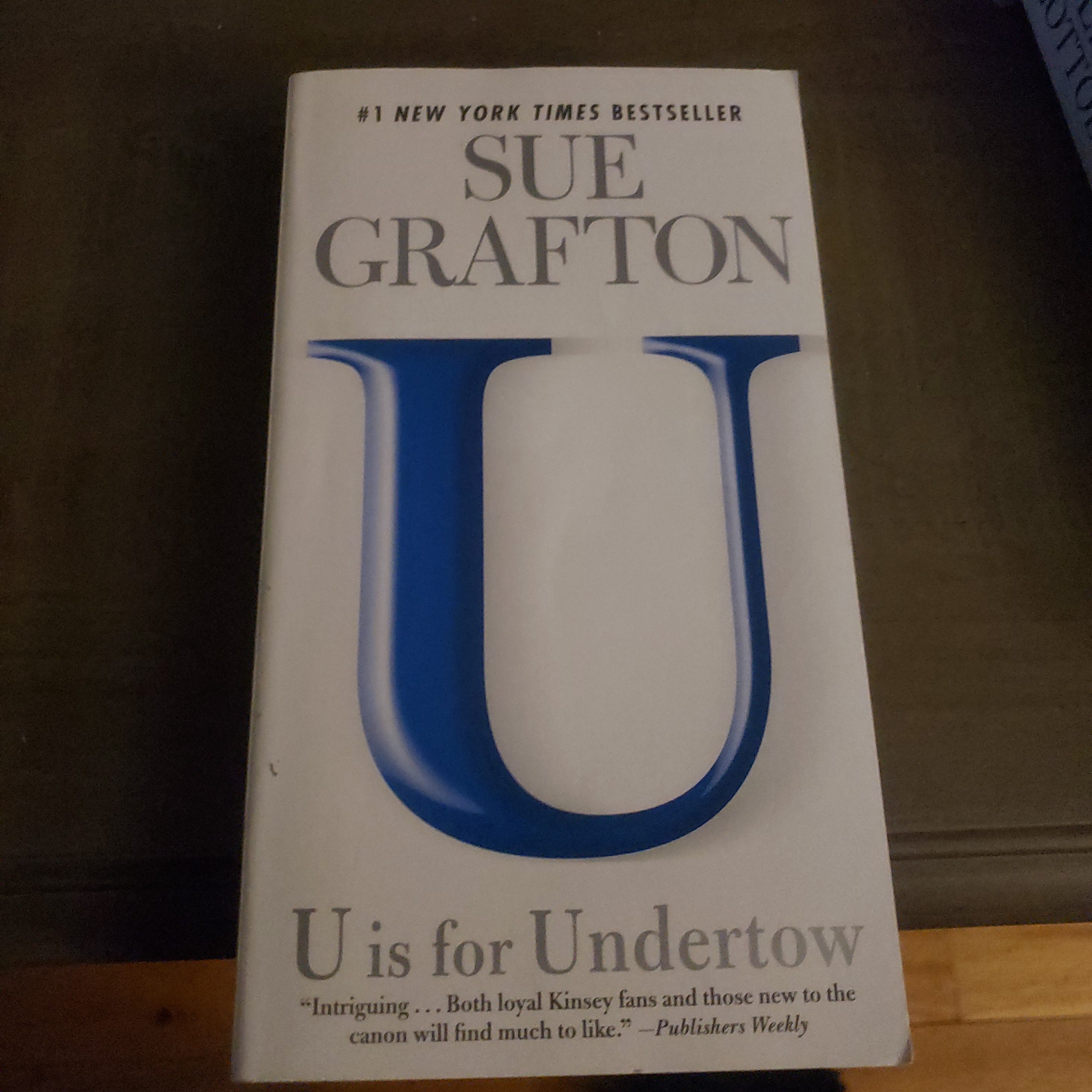 U Is for Undertow