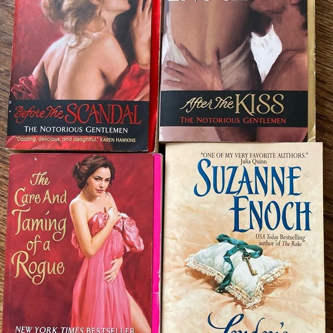 Bundle of four Suzanne Enoch books