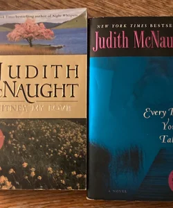 Two Judith McNaught novels