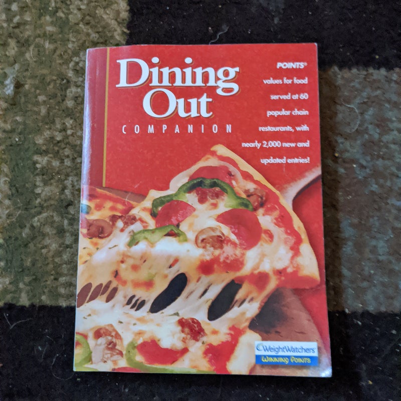 DINING OUT COMPANION - WEIGHT WATCHERS 2003