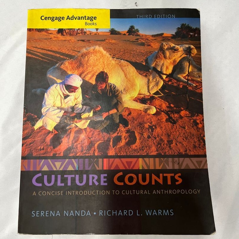 Cengage Advantage Books: Culture Counts