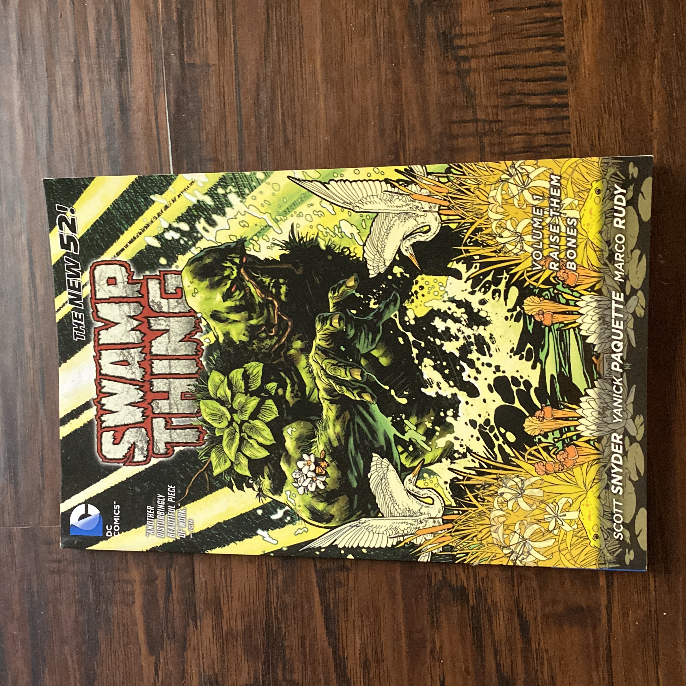 Swamp Thing Vol. 1: Raise Them Bones (the New 52)