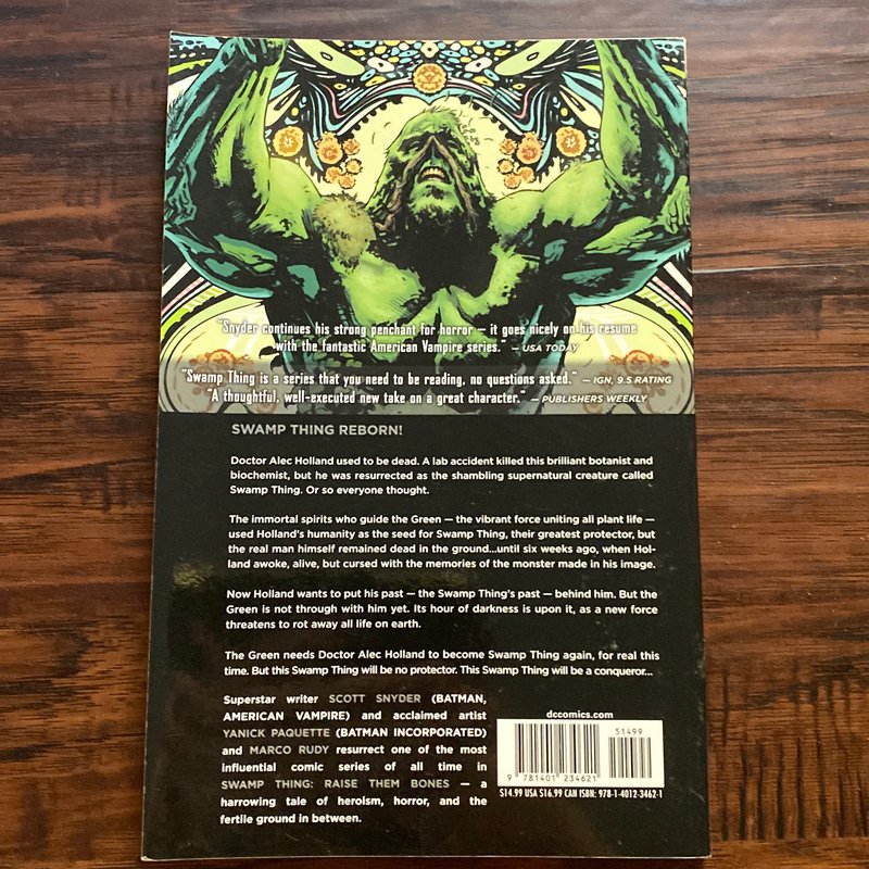 Swamp Thing Vol. 1: Raise Them Bones (the New 52)