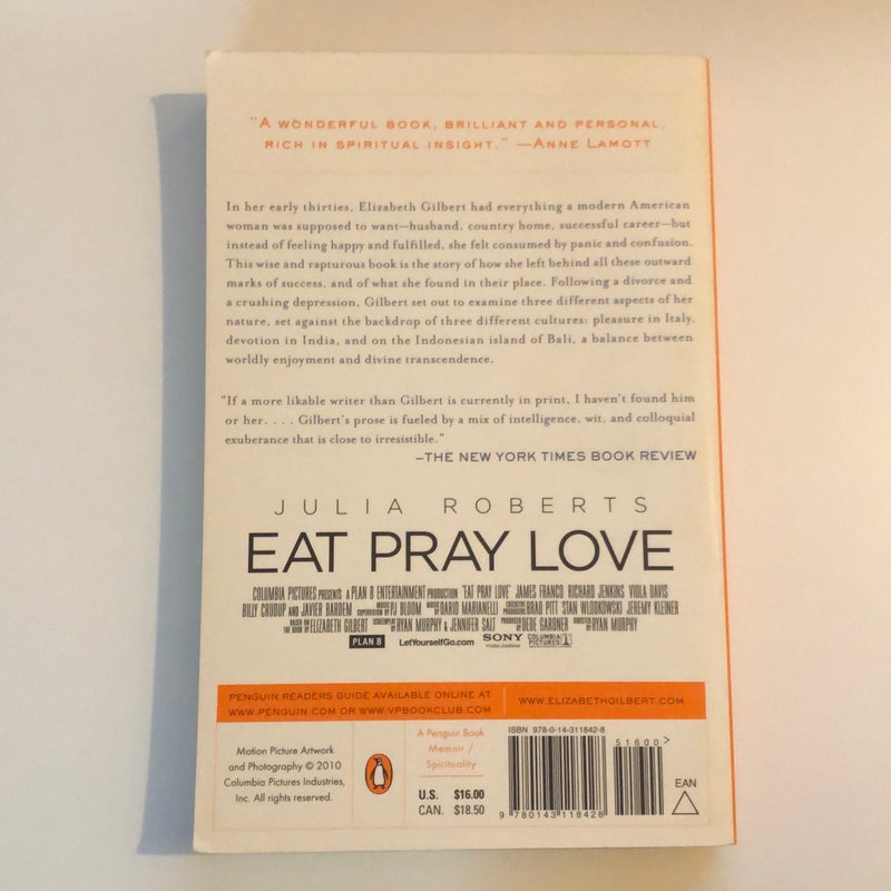 Eat, Pray, Love