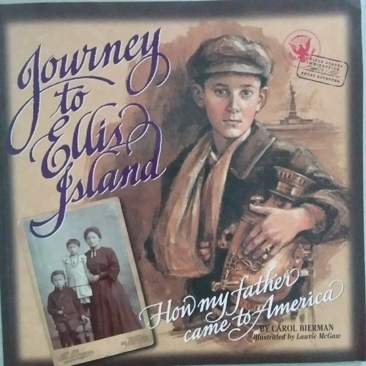 Journey to Ellis Island by Carol Bierman