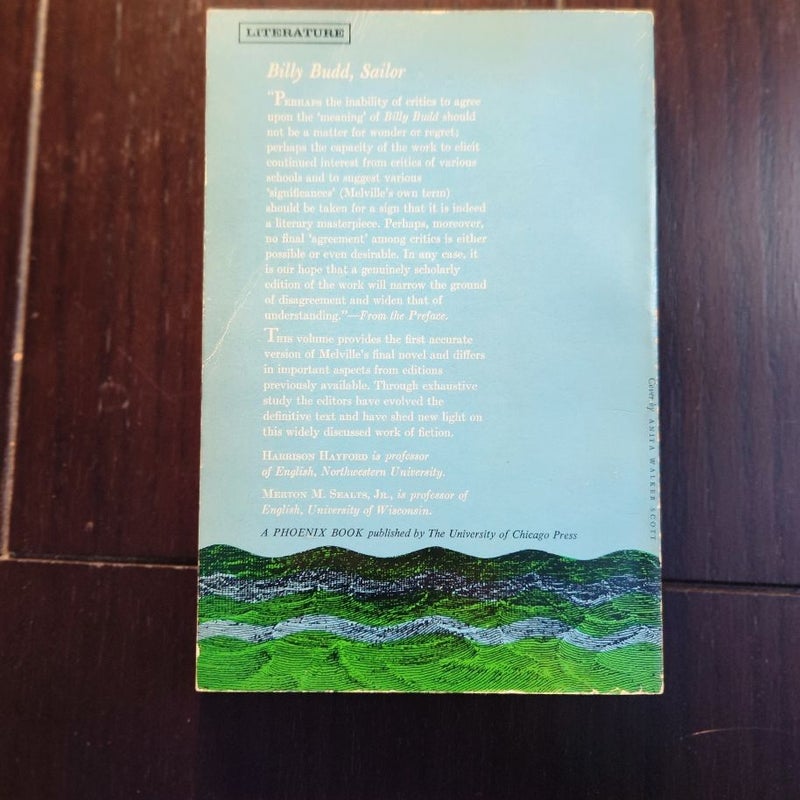 Billy Budd, Sailor