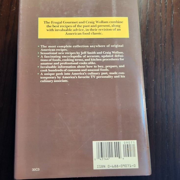 The Frugal Gourmet's Culinary Handbook