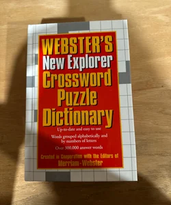 Webster's New Explorer Crossword Puzzle Dictionary Second Edition Hardback Book by Merriam-Webster, Hardcover | Pangobooks Webster's New Explorer Crossword Puzzle Dictionary Second Edition Hardback Book by Merriam-Webster, Hardcover | Pangobooks