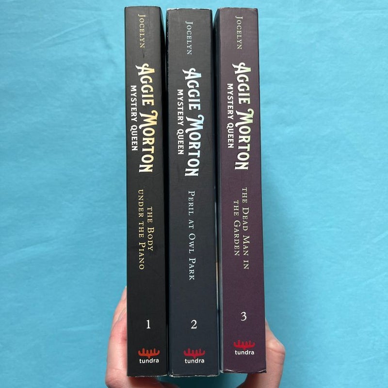 Aggie Morton, Mystery Queen: the Body under the Piano, Peril at Owl Park & The Dead Man In The Garden 