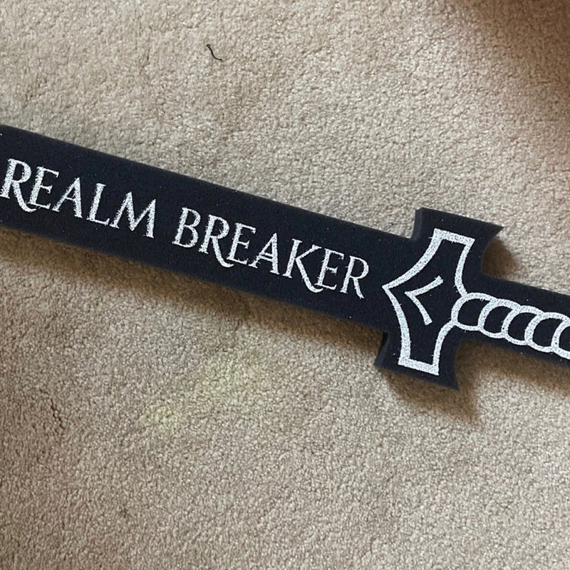 Realm Breaker Victoria Aveyard foam sword
