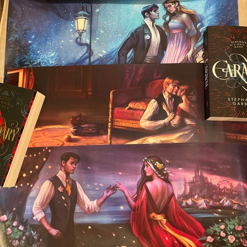Moonlight Crate Caraval Dust Jackets