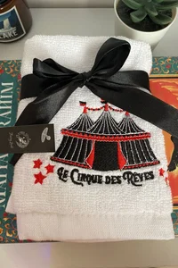 The Night Circus Inspired Face Towel