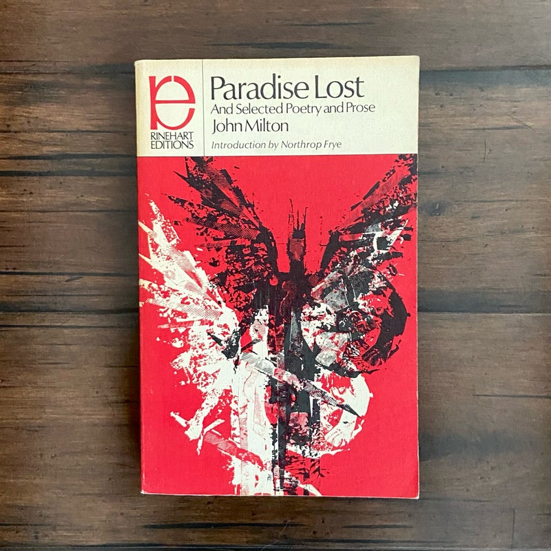 Paradise Lost and Selected Poetry and Prose