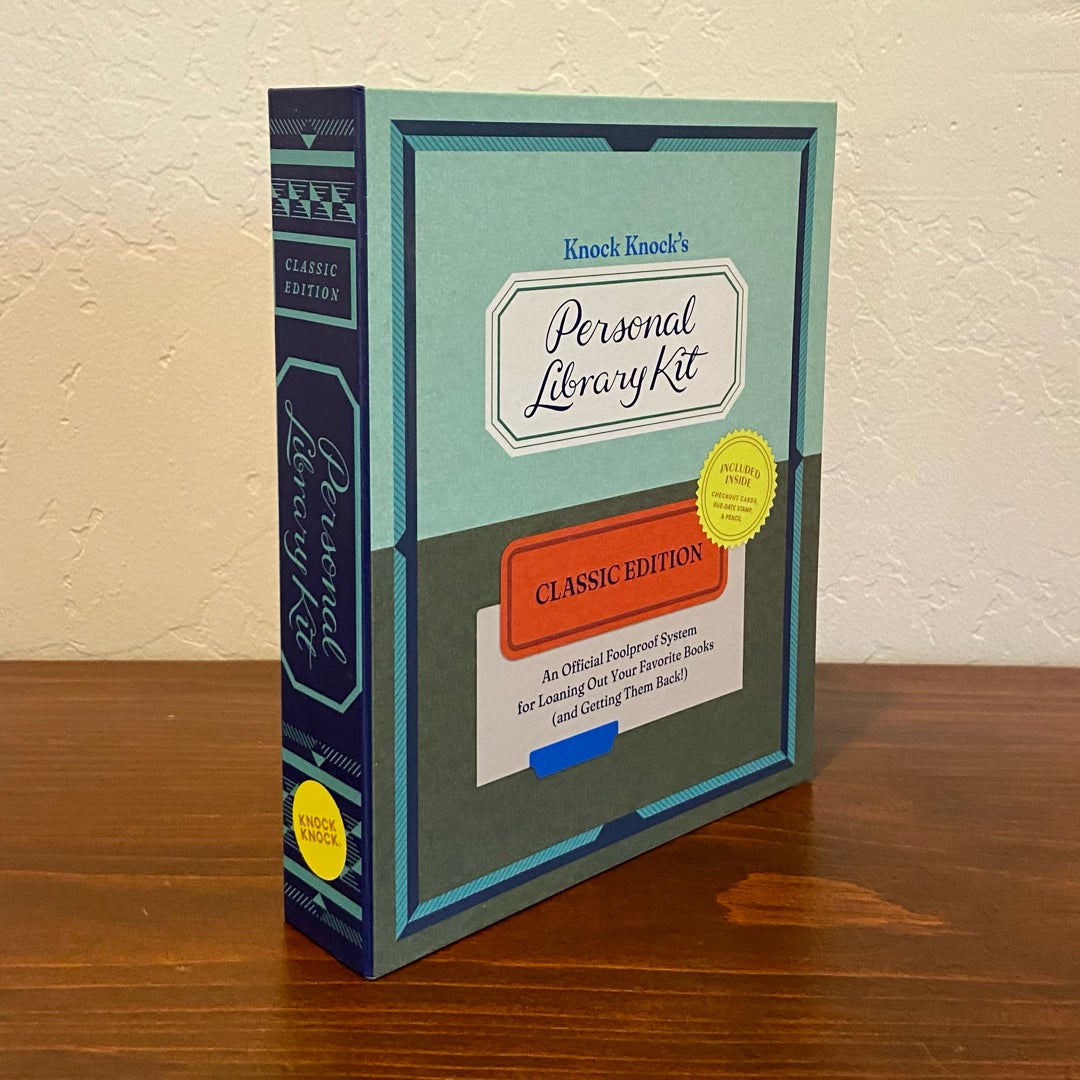 Knock Knock Personal Library Kit Classic Edition PLK Book Box