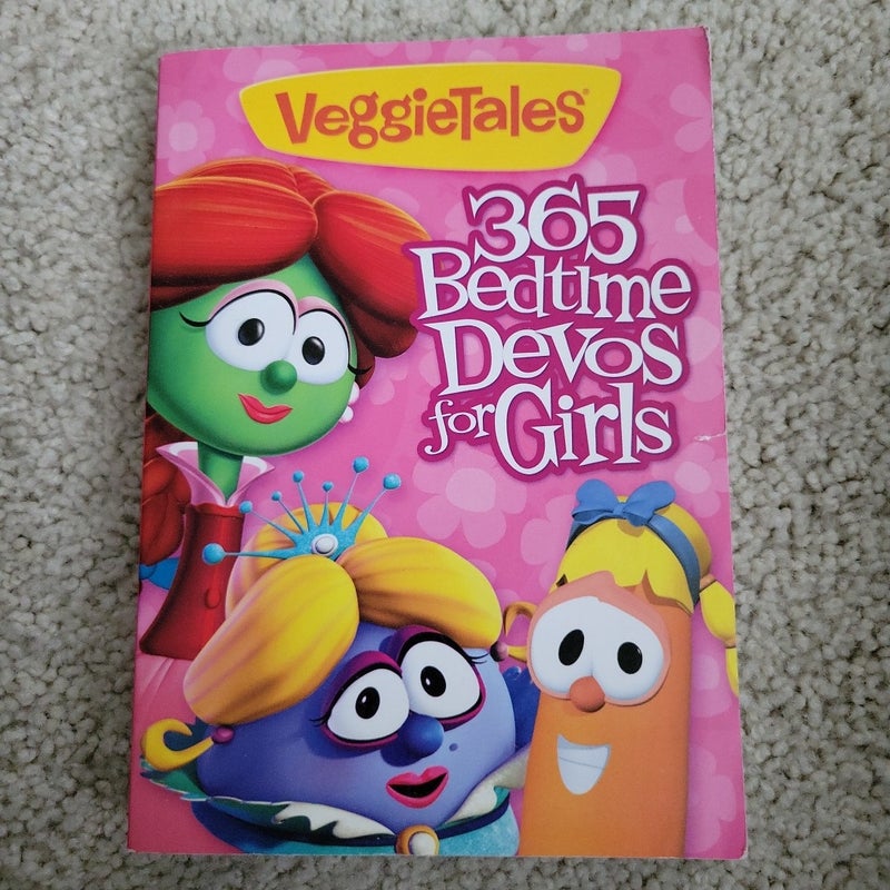 Veggie Tales 365 Bedtime Devos for Girls