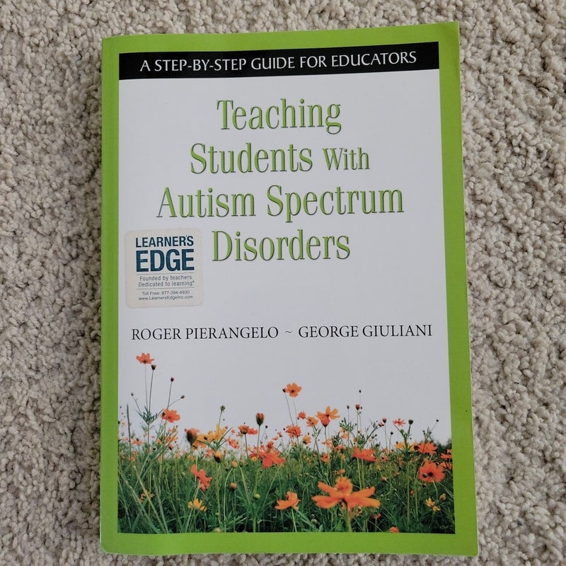 Teaching Students with Autism Spectrum Disorders