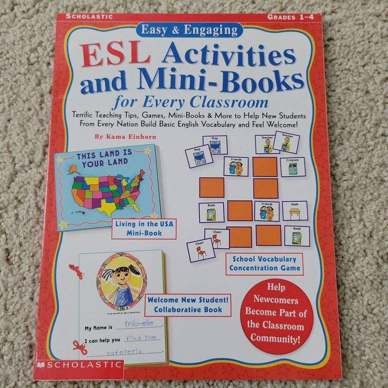 ESL Activities and Mini-Books for Every Classroom