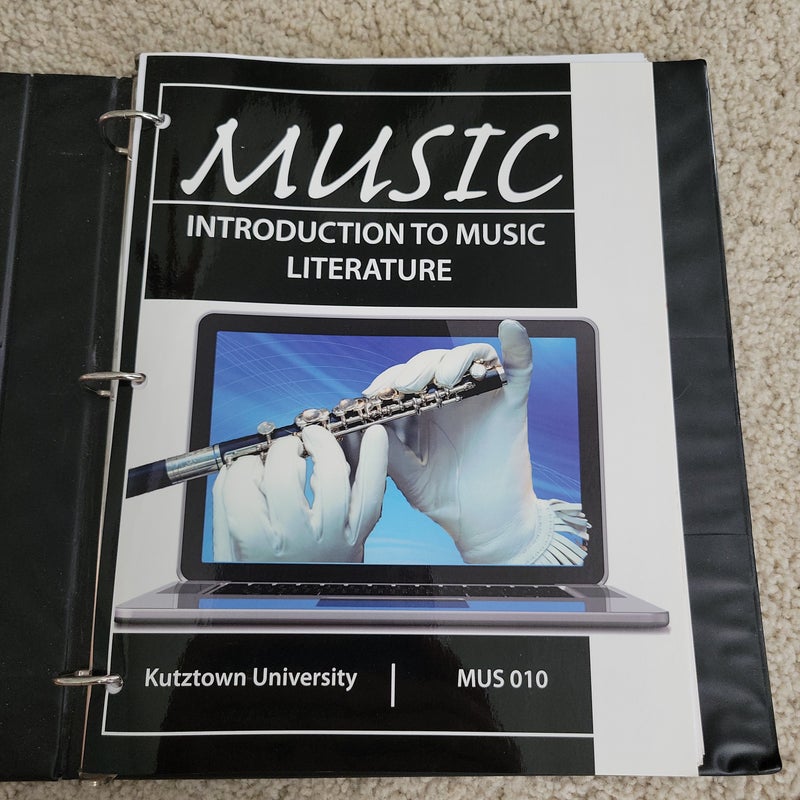 Music-Intro. To Music Literature