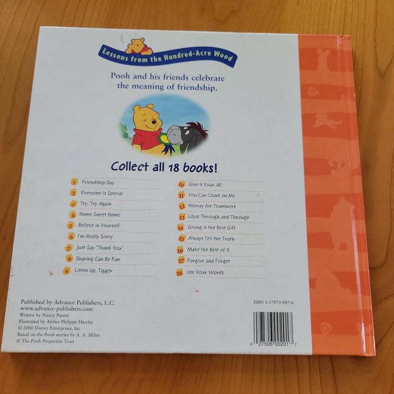 Winnie the Pooh Friendship Day