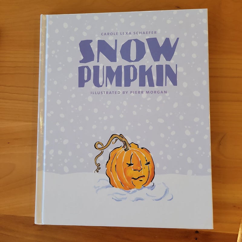 The Snow Pumpkin