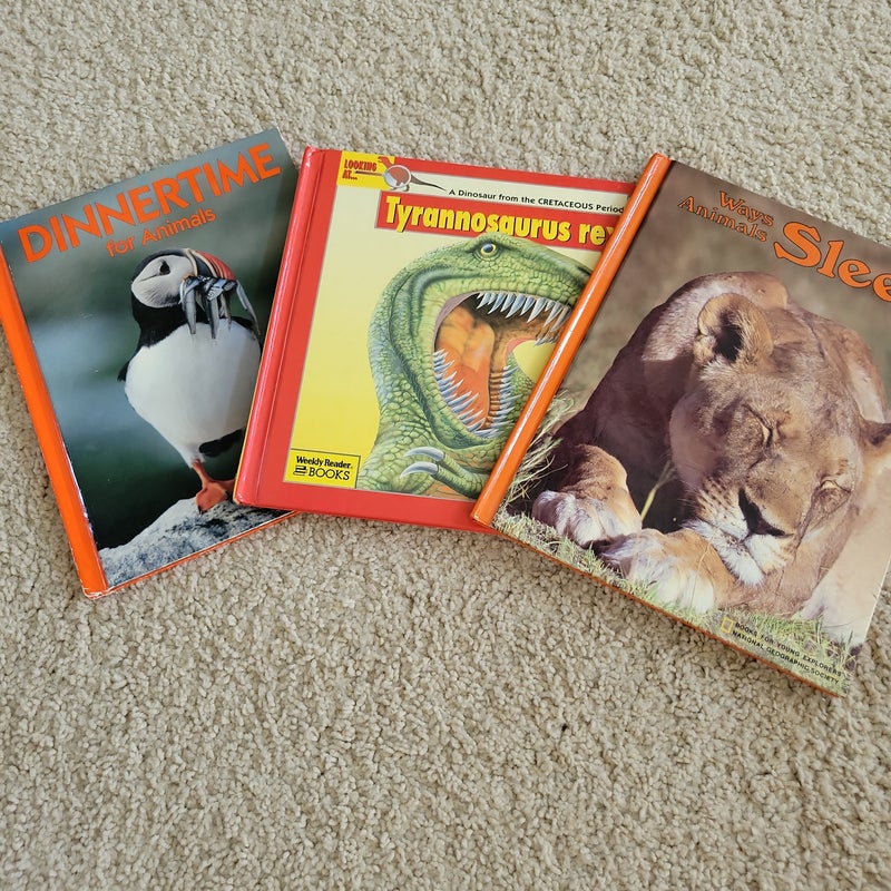 Hardcover Animal Book Bundle