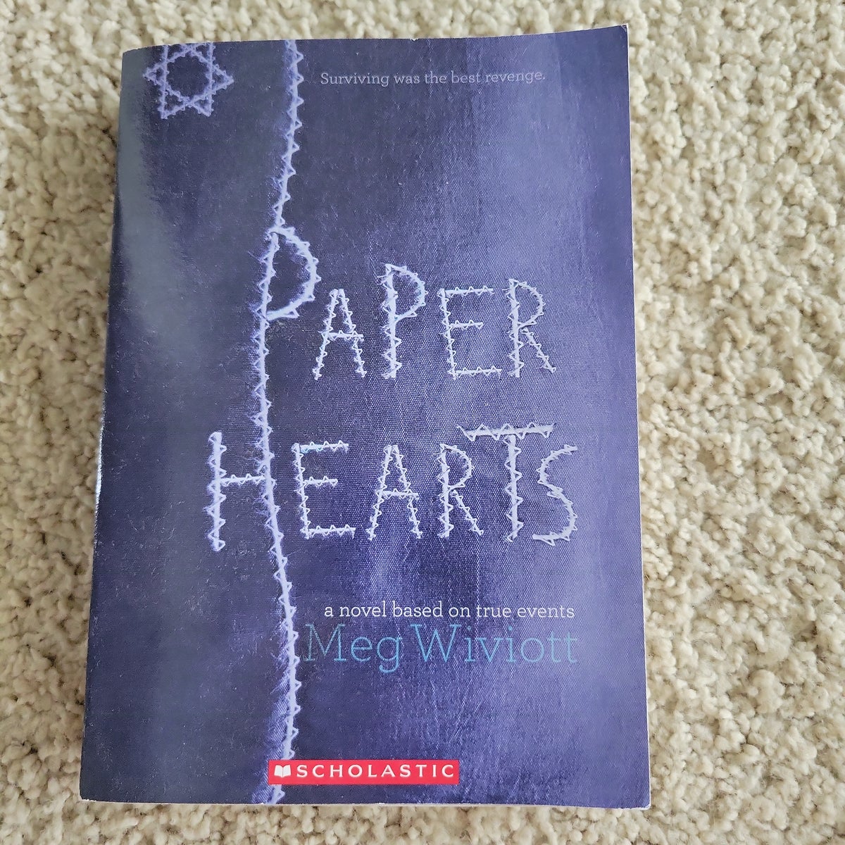 Paper Hearts, Book by Meg Wiviott