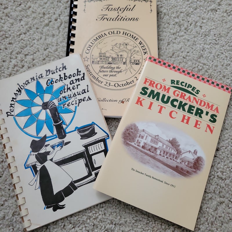 3 Recipe Books collections of Recipes