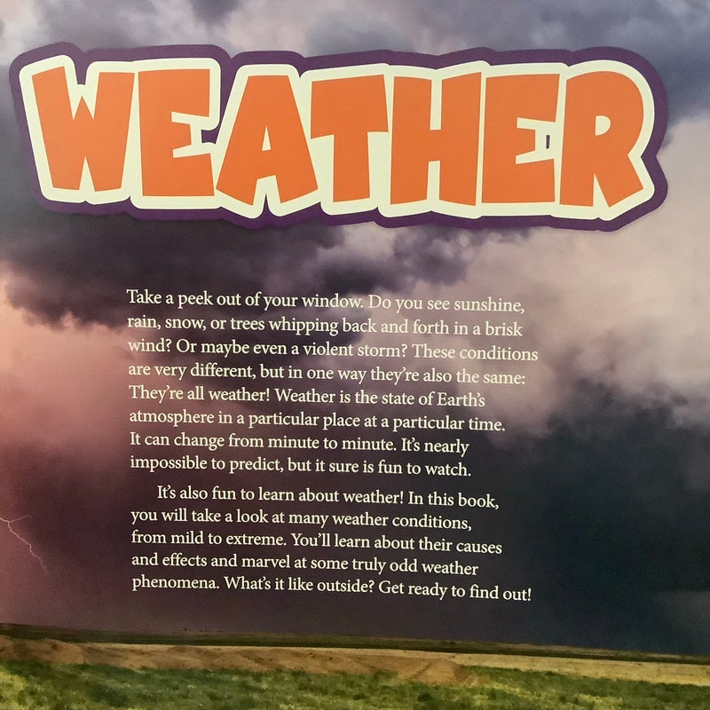 Weather paperback book 