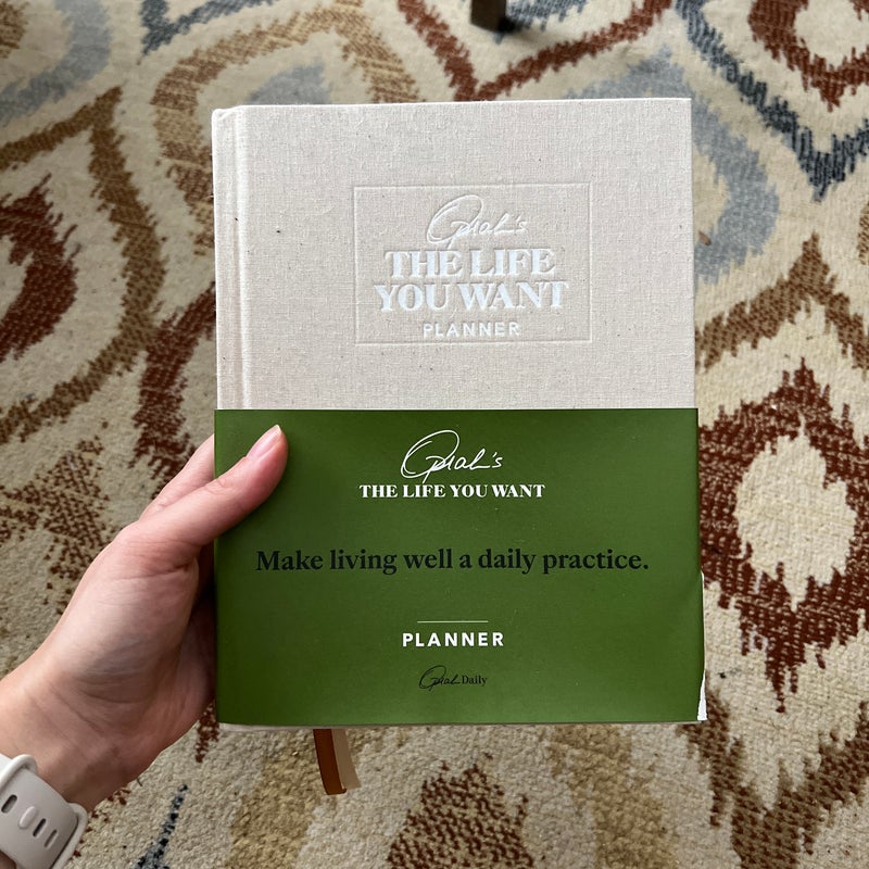 Oprah Daily the Life You Want Planner