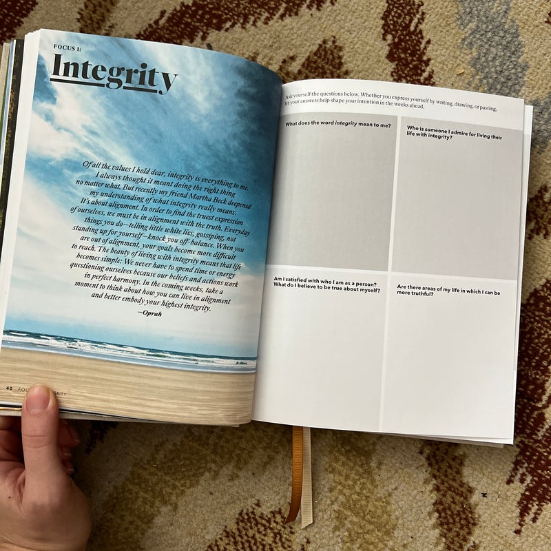 Oprah Daily the Life You Want Planner