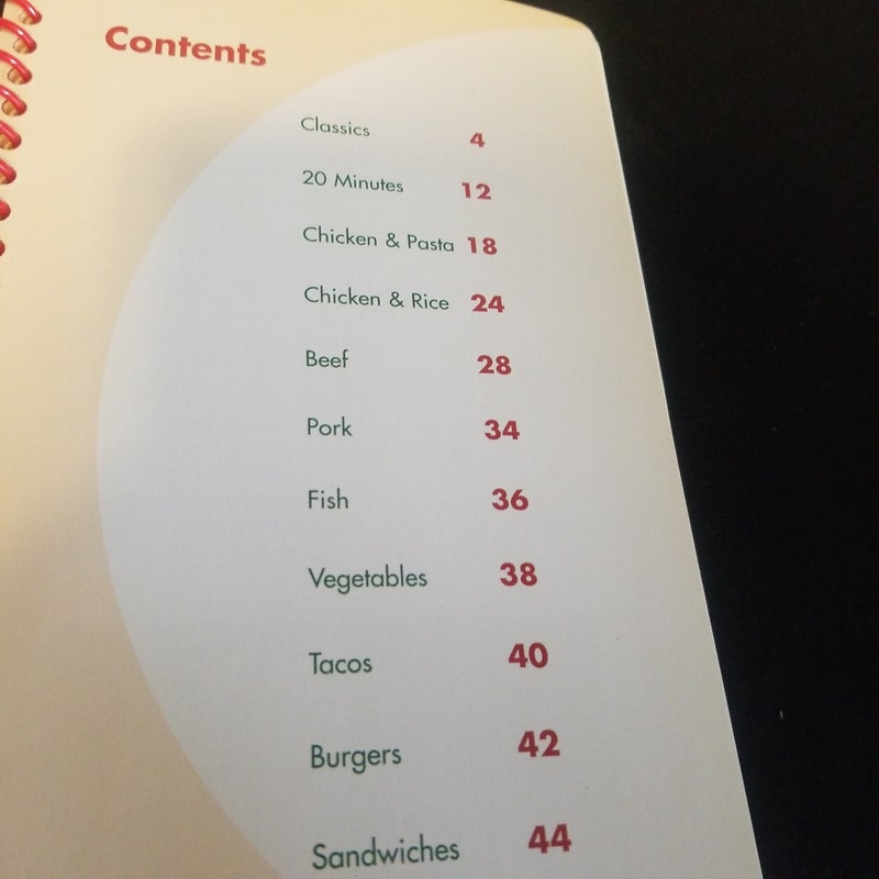 Campbell's 1-2-3 Dinners cookbook shaped like a soup can 