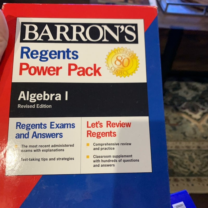 Regents Algebra I Power Pack Revised Edition